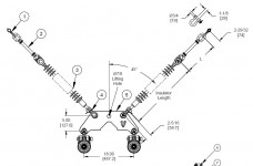 V-String Assembly - Tangent Suspension, Twin-Bundle Conductor, 50K